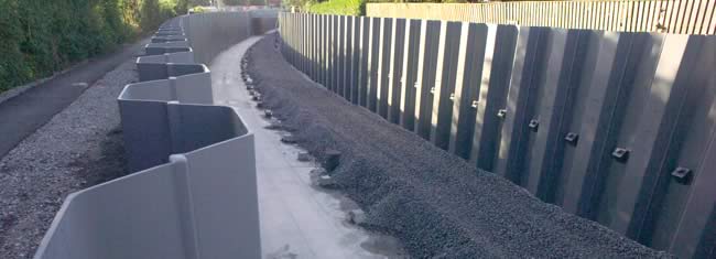 U-profielen damwand