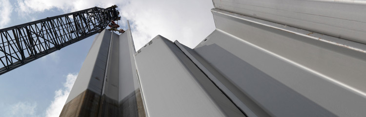 Damwanden Gebruikt als Permanent Foundation en Retention Systems