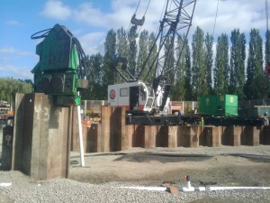 Damwanden - installatie en verwijdering