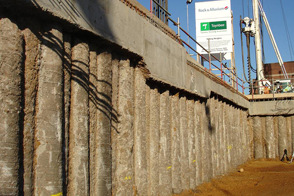 Keermuur Damwand Bouw Parkeren