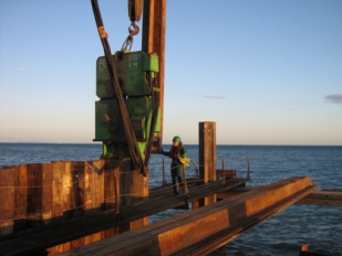 Damwanden in waterbouw